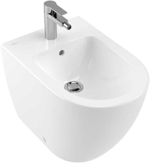 Bidet stojací Villeroy & Boch Subway 2.0 56x37 cm alpská biela 540100R1
