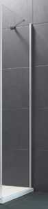 Bočná zástena k sprchovacím dverám 100x190 cm Huppe Design Pure chróm lesklý 8P1005.092.321