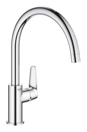 Drezová batéria Grohe BauCurve s otočným ramienkom chróm 31536001