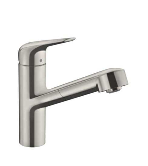 Drezová batéria Hansgrohe Focus M42 s vyťahovacou sprškou chróm 71814800