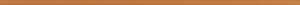 Listela Rako Charme oranžová 2x60 cm mat WLASW001.1