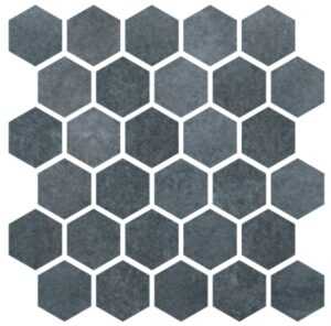 Mozaika Cir Materia Prima navy sea hexagon 27x27 cm lesk 1069915