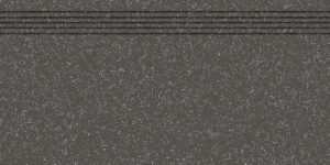 Schodovka RAKO Linka čierna 30x60 cm mat DCPSE822.1