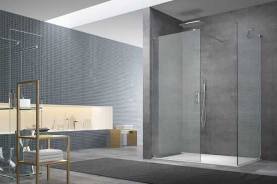 Sprchová zástěna walk-in Walk-In / dveře 100x90 cm SAT Walk-in SATBWI10090MRPA