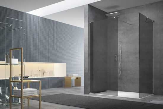 Sprchová zástěna walk-in Walk-In / dveře 110x90 cm SAT Walk-in SATBWI11090KSPA