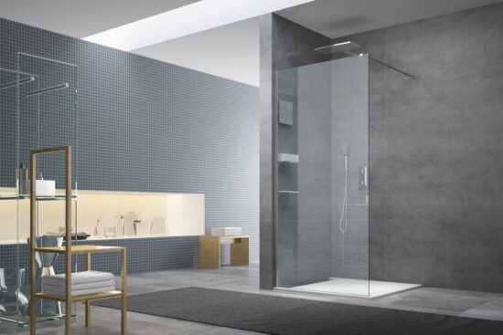 Sprchová zástěna walk-in Walk-In / dveře 120 cm SAT Walk-in SATBWI120MRPRDOPL