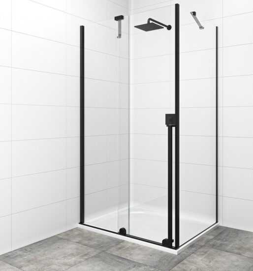 Sprchovací kút obdĺžnik 110x80 cm SAT Walk-in Xmotion SATBWIXM110STE80C