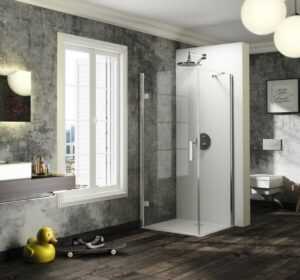 Sprchové dvere 100x200 cm pravá Huppe Solva pure chróm lesklý ST2604.092.322