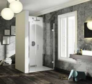 Sprchové dvere 100x200 cm pravá Huppe Solva pure chróm lesklý ST3003.092.322