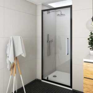 Sprchové dvere 100x205 cm Roth Exclusive Line čierna matná 562-1000000-05-02