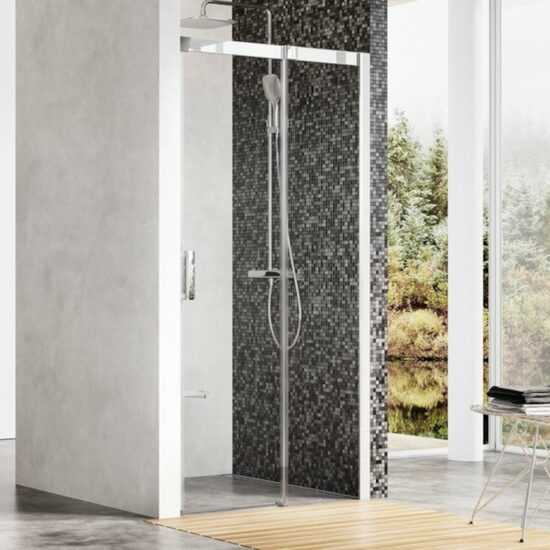 Sprchové dvere 110x195 cm pravá Ravak Matrix chróm lesklý 0WPD0C00Z1