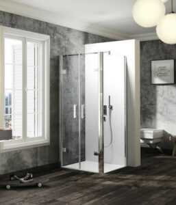 Sprchové dvere 110x200 cm Huppe Solva pure chróm lesklý ST4107.092.322