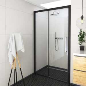 Sprchové dvere 120x205 cm levá Roth Exclusive Line čierna matná 564-120000L-05-02