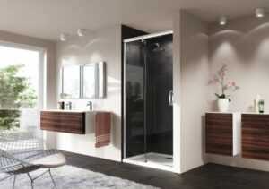 Sprchové dvere 160x190 cm levá Huppe Aura elegance chróm lesklý 401408.092.322