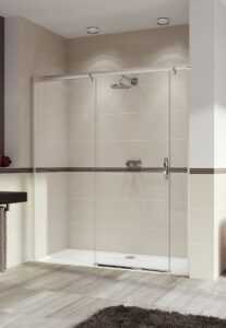 Sprchové dvere 160x200 cm levá Huppe Aura elegance chróm lesklý 401804.092.322