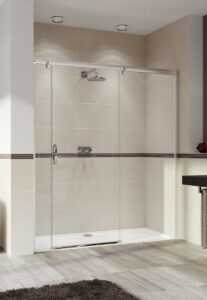 Sprchové dvere 160x200 cm pravá Huppe Aura elegance chróm lesklý 401904.092.322.730