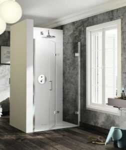 Sprchové dvere 75x200 cm pravá Huppe Solva pure chróm lesklý ST4402.092.322