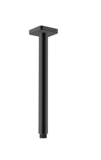 Sprchové rameno Hansgrohe Vernis Shape strop čierny mat 26407670
