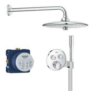 Sprchový systém Grohe GROHTHERM SMARTCONTROL pod omietku s termostatickou batériou chróm 34744000