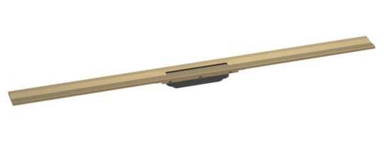 Sprchový žľab Hansgrohe RainDrain Flex 120 cm nerez kartáčovaný bronz 56054140