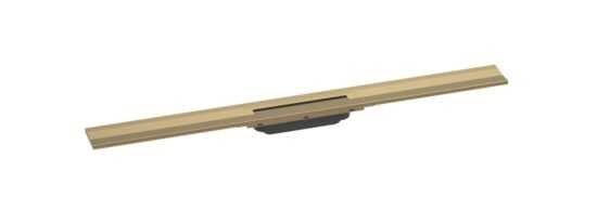 Sprchový žľab Hansgrohe RainDrain Flex 90 cm nerez kartáčovaný bronz 56052140