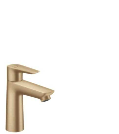 Umývadlová batéria Hansgrohe Talis E bez výpuste kartáčovaný bronz 71714140