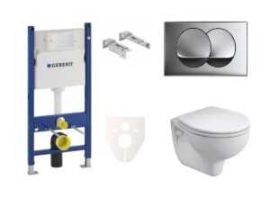 Závesný WC set Geberit Kolo do ľahkých stien/predstenová SIKOGES7K71