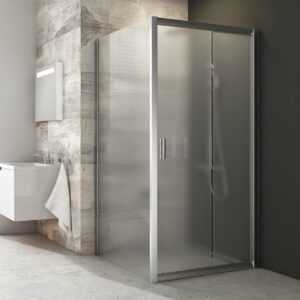 Bočná zástena k sprchovacím dverám 80x190 cm Ravak Blix chróm matný 9BH40U00ZG