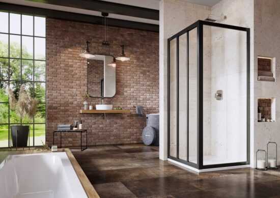 Boční zástěna ke sprchovým dveřím 90 cm Ravak Supernova 940703R2Z1