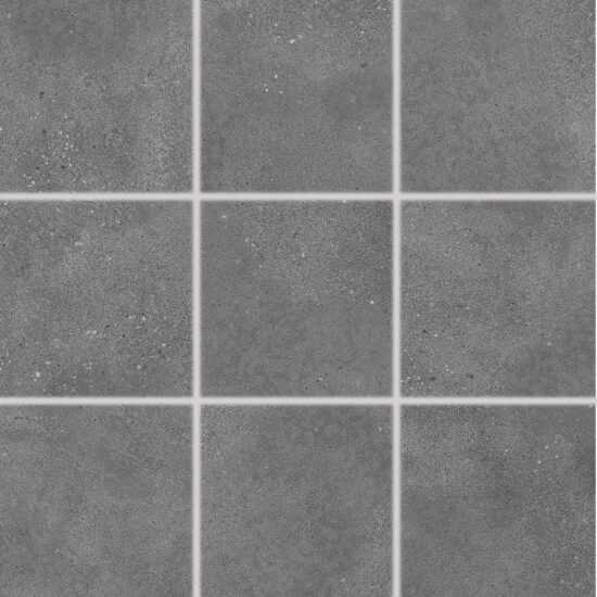 Dlažba Rako Betonico čierna 10x10 cm mat DAK12792.1