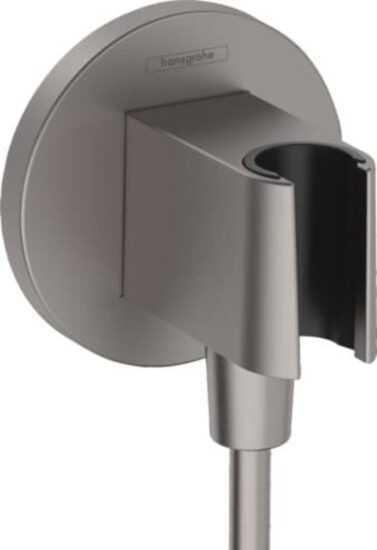 Podomietkový vývod Hansgrohe FixFit S so spätným ventilom kartáčovaný čierny chróm 26888340