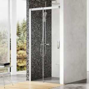 Sprchové dvere 100x195 cm levá Ravak Matrix chróm matný 0WLA0U00Z1