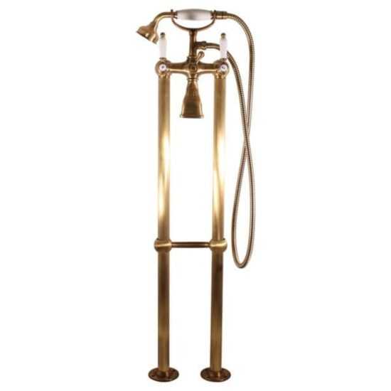 Vaňová batéria RAV Slezák MORAVA so sprchovacím setom 150 mm chróm MK550.5/2
