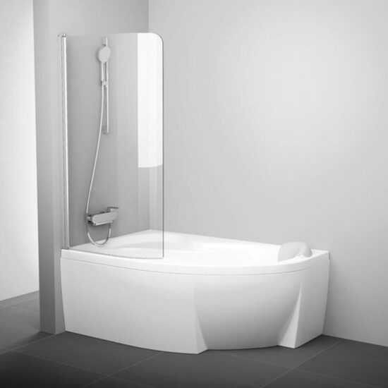 Vaňová zástena Ravak Rosa 85x150 cm Satin 7QLM0U00Y1