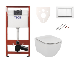 Závesný WC set Ideal Standard Tesi do ľahkých stien / predstenová SIKOTSF0