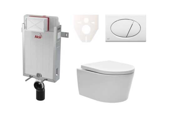 Závesný WC set SAT Brevis na zamurovanie SIKOAW1