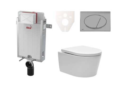 Závesný WC set SAT Brevis na zamurovanie SIKOAW2