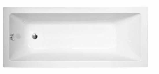 Obdĺžniková vaňa Polysan Noemi 160x70 cm akrylát ľavá aj pravá 71707