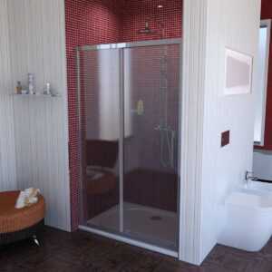 Sprchové dvere 140 cm Polysan Lucis DL1415