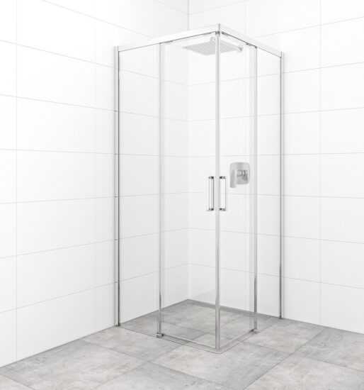Sprchový kút čtverec 100x100 cm SAT TEX BB SATTEXQBB100CRT