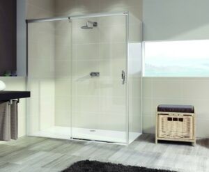 Bočné zástena k sprchovacím dverám 90 cm Huppe Aura elegance 401607.092.322