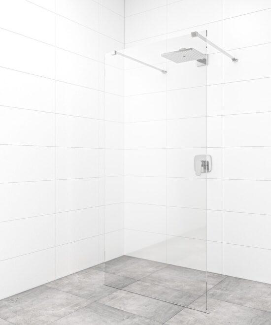 Sprchová zástena Walk-in 120 cm SAT vo farbe profilu chróm SATBWI120ZAV