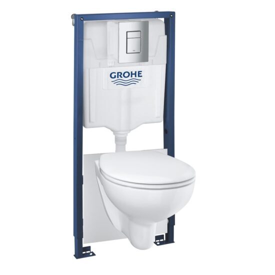 Závesný wc set do ľahkých stien / predstenová Grohe Bau Ceramic 39586000