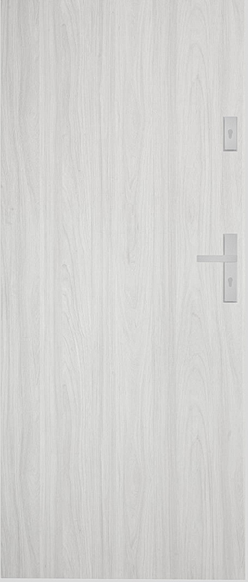 Bezpečnostné vchodové RC2 dvere Naturel Technické pravé 90 cm Jilm sibírsky B2JS90P