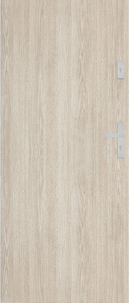 Bezpečnostné vchodové RC2 dvere Naturel Technické pravé 90 cm dub pieskový B2DP90P