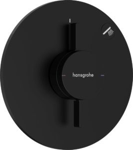 Sprchová batéria Hansgrohe DuoTurn S bez podomietkového telesa matná čierna 75618670