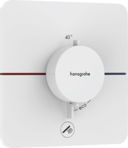 Sprchová batéria Hansgrohe ShowerSelect Comfort Q bez podomietkového telesa matná biela 15589700