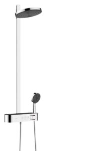 Sprchový systém Hansgrohe Pulsify na stenu s termostatickou batériou chróm 24241000