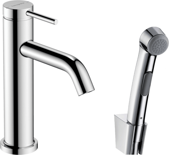 Umývadlová batéria Hansgrohe Tecturis S s bidetovú spŕškou chróm 73211000