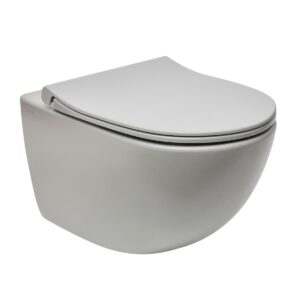 WC závesné Vitra Sento SmoothFlush taupe mat vrátane sedátka